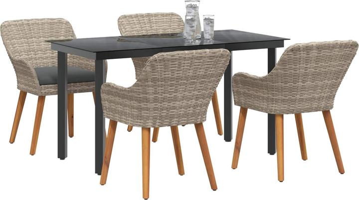 Produktbild vidaXL Garten Essgruppe