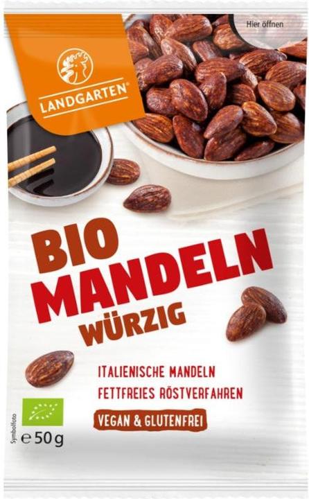 Image du produit Landgarten Amandes épicées bio (50 g)