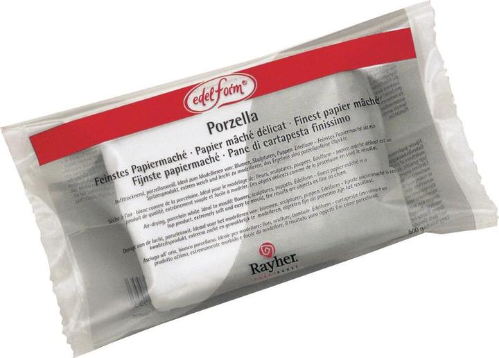 Image du produit Rayher Porzella - papier mâché le plus fin, 400 g