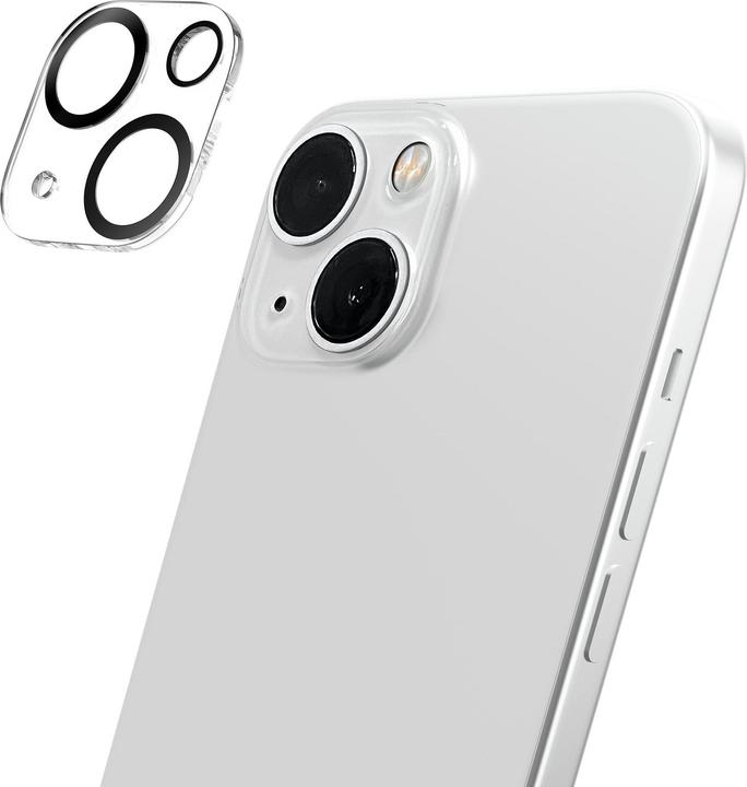 Actual product image Laut Prime Glass Camera Lens Protector iPhone 15/ 15 Plus Clear (1 pcs., Apple iPhone 15, Apple iPhone 15 Plus)