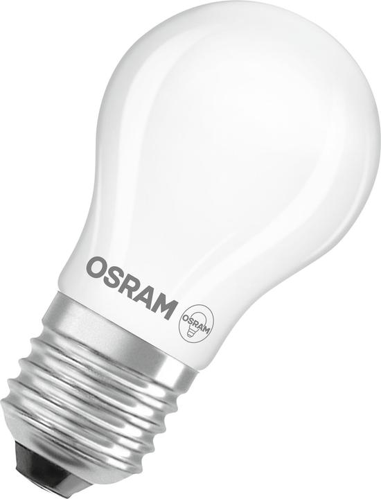 Produktbild Osram LED Leuchtmittel LED Retrofit CLASSIC P 3.4W 840 Frosted E27 Neutralweiss 4099854467974 (E27, 470 lm, 6x)