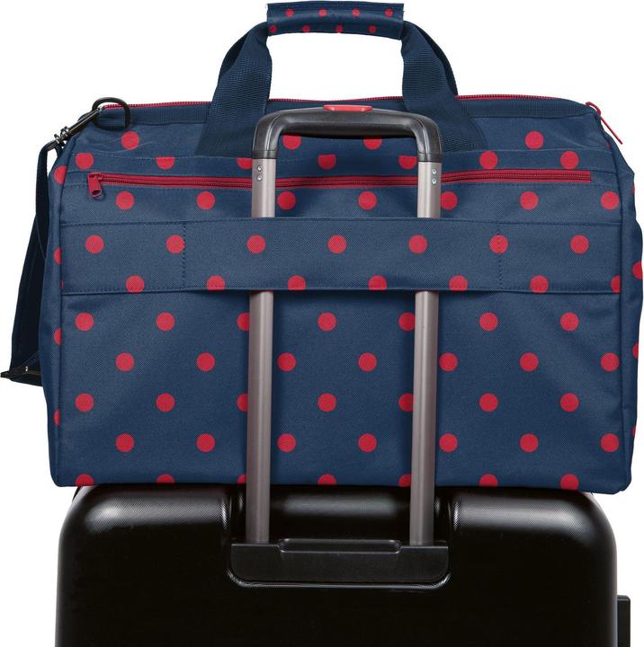 Produktbild reisenthel Schultertasche Allrounder L Pocket Mixed Dots Red