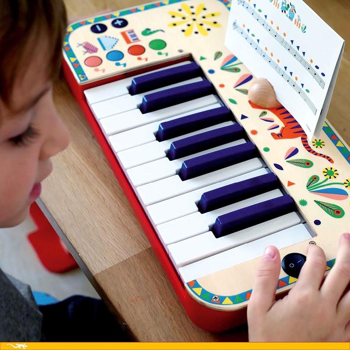 Produktbild Djeco Keyboard (Deutsch, Französisch, Italienisch, Englisch)