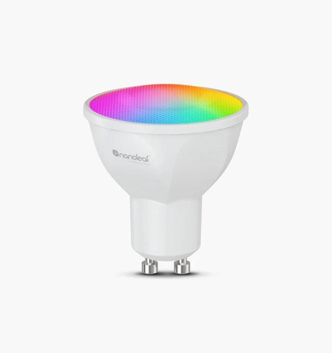 Image du produit Nanoleaf Essentials Smart GU10 Matter Pack de 3 ampoules (GU10, 400 lm, 3x)