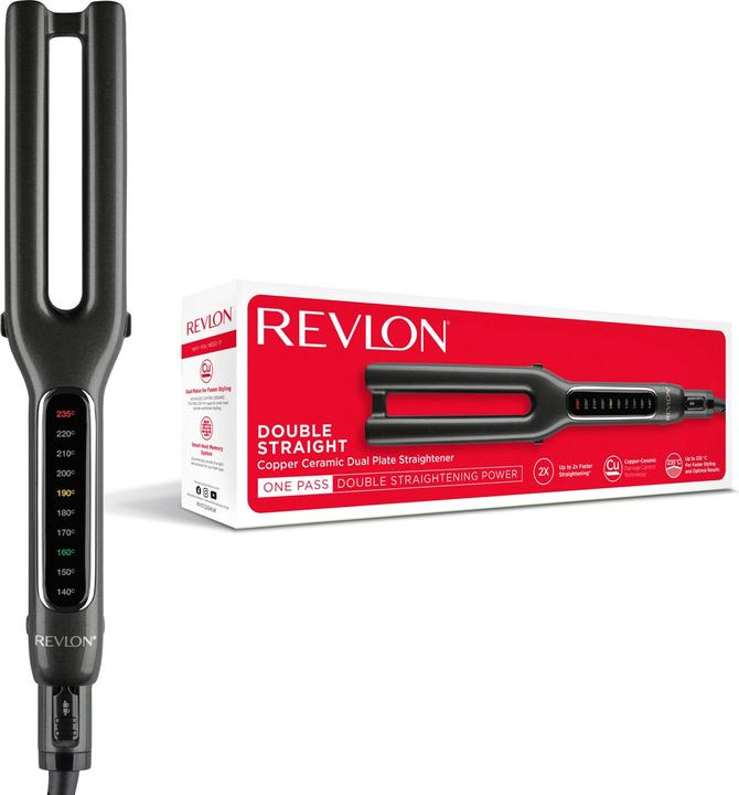 Immagine prodotto Revlon Piastra per capelli doppia RVST2204E (Piastra per capelli)