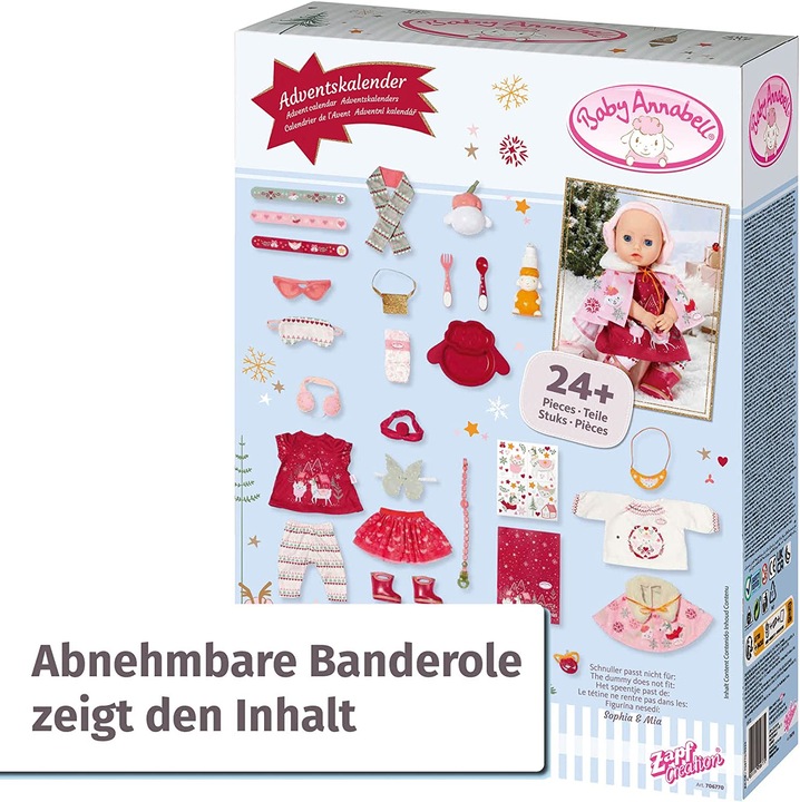 Produktbild Baby Annabell Adventskalender 2022