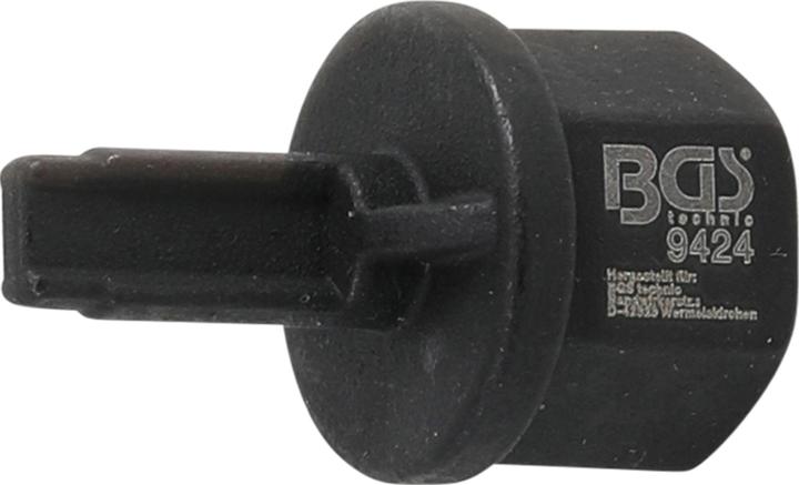 Actual product image BGS Oil Drain Plug Special Profile Bit Socket 10 mm (3/8") Drive for VAG