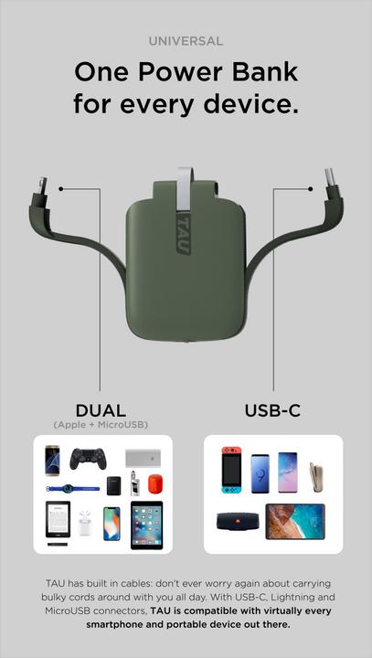 Actual product image Rolling Square Tau (1400 mAh)