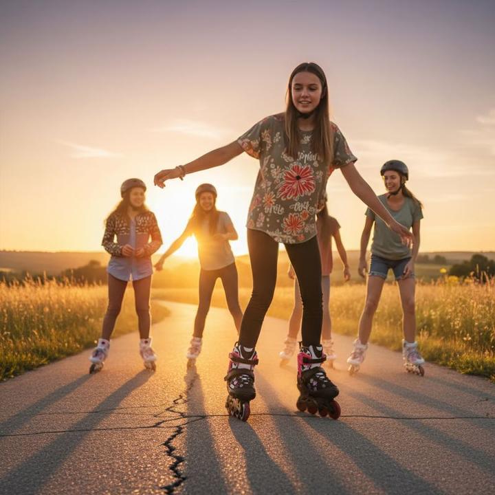 Produktbild Nils NA2053A ŁYŻWOROLKI VIBE RÓŻOWE ROZM. M(37-40) EXTREME (37, 38, 39, 40)