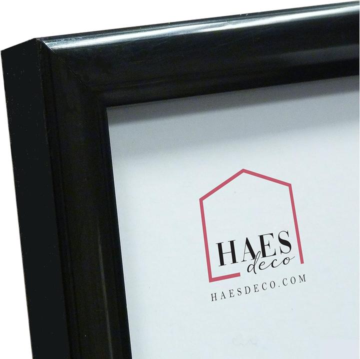 Produktbild Haes Deco Deco Kunststoff-Fotorahmen 30x30 cm EF13B Easy Frame Schwarz (30 x 30 cm)