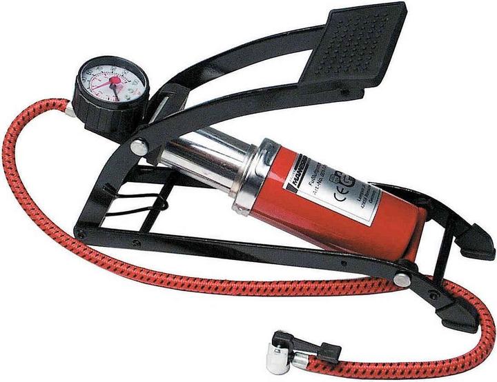 Produktbild Mannesmann Fussluftpumpe mit Manometer (5 Bar)