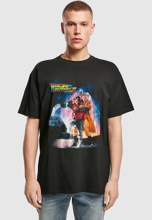 Produktbild Merchcode Back to the Future II Poster Oversize Tee - 199051 (L)