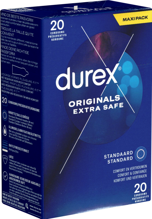 Actual product image Durex Extra Safe (20 pcs.)