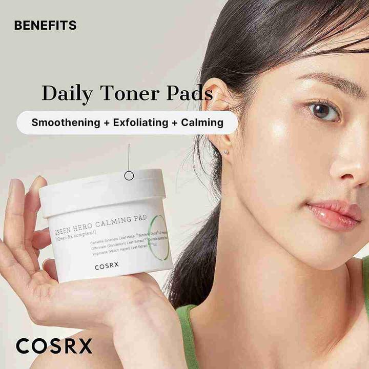 Produktbild Cosrx One Step Green Hero Calming Pad (700 ml)