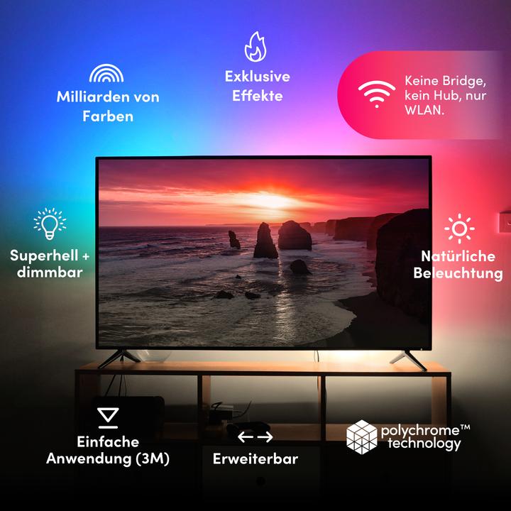 Actual product image Lifx Z Strip complete (RGB, 100 cm, Indoor)