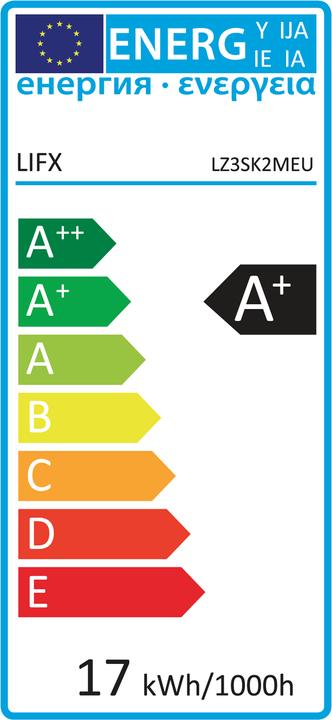 Energy Label Lifx Z Strip complete Starter Kit (RGB, 200 cm, Indoor)