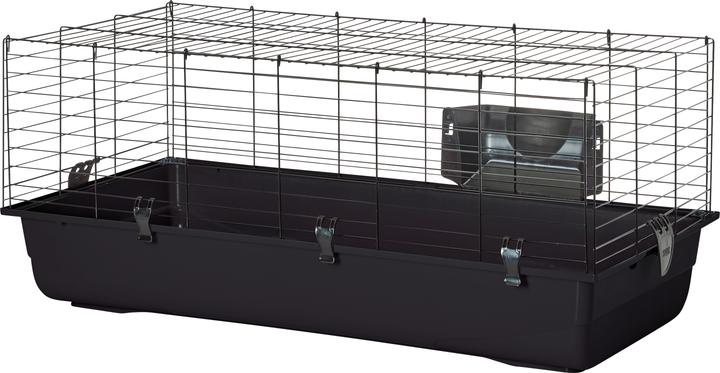 Produktbild Savic Ambiente 100 Small Animal Cage black w/assorted grey/red Bottom