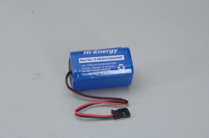 Image du produit Hi-Energy 4.8v 1200mAh Ni-MH Rx Pk Sq