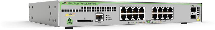 Allied Telesis L2 +M 16 X TX GB POE+ 2 XCOMBO (18 Ports)