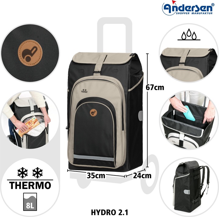 Immagine prodotto Andersen Idro 2.1 noir