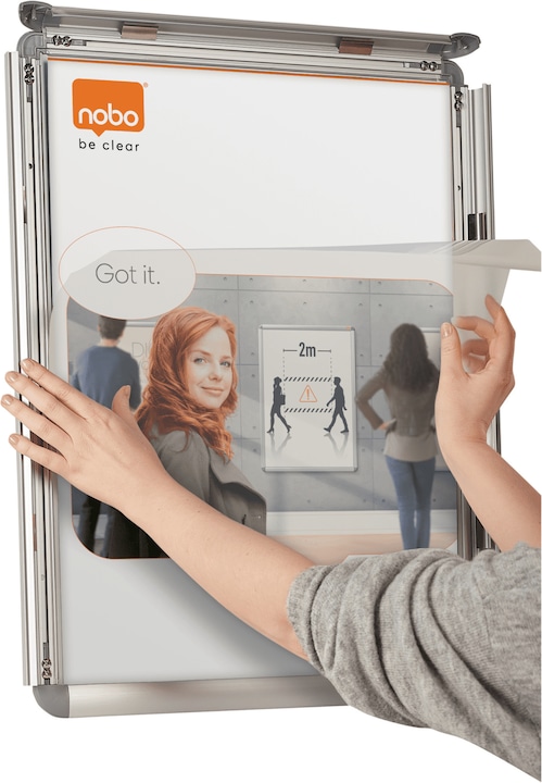 Produktbild Nobo Plakatständer-Folie