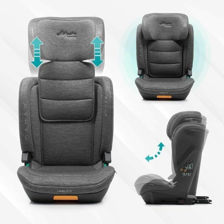 Immagine prodotto Babyauto Seggiolino auto capax i -size - con isofix - da 15 a 36 kg - da 4 a 12 anni - poggiatesta regolabile (Seggiolino per bambini, ECE R129/i-Size Standard)