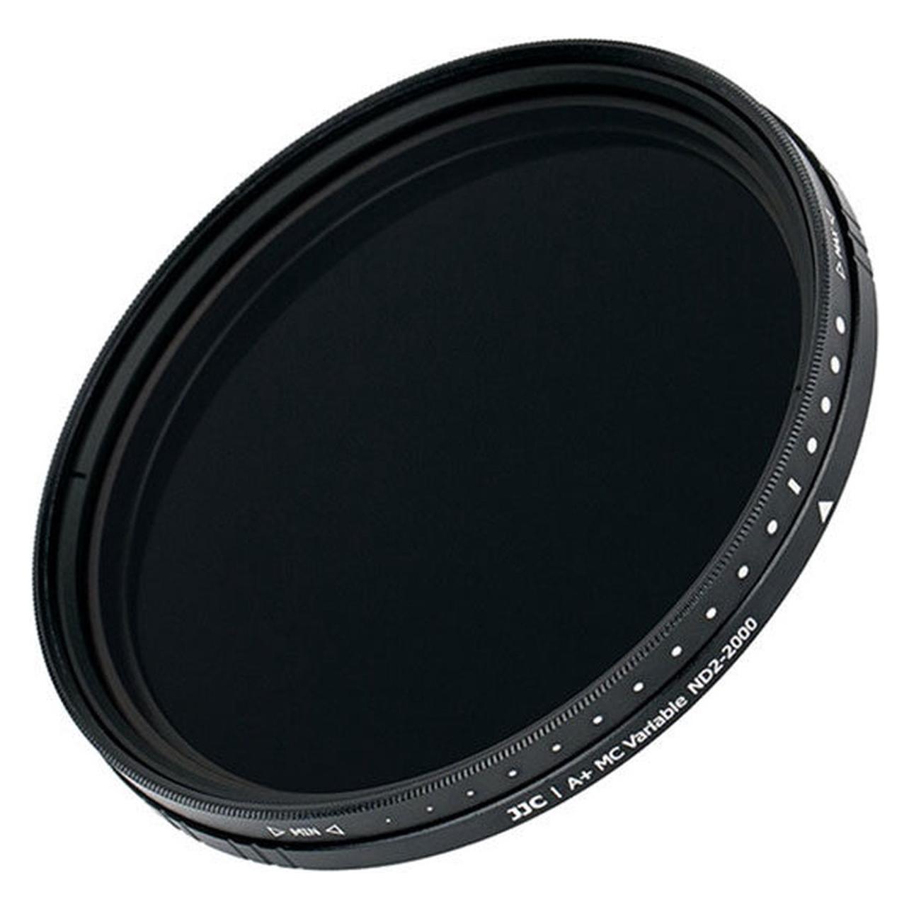 Jjc 82mm ND2 ND2000 Variable Neutral Density Filter (82 mm, Nd- / Graufilter), Objektivfilter, Grau