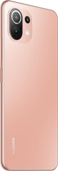 Actual product image Xiaomi Mi 11 Lite (128 GB, Peach Pink, 6.55", Dual SIM, 4G)