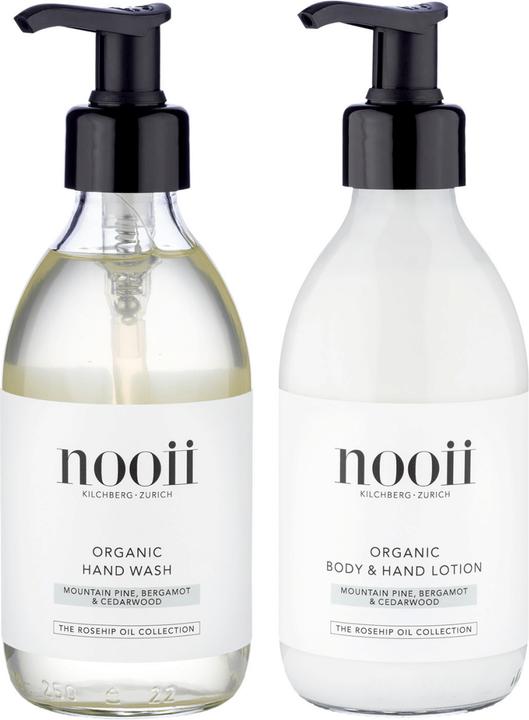 Actual product image Nooii Organic - Body & Hand Set Mountain Pine, Bergamot & Ginger Root