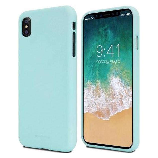 Mercury Soft Samsung A22 5G A226 miętowy/mint (Samsung Galaxy A22 5G), Smartphone Hülle, Grün