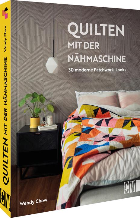 Immagine prodotto Quilten mit der Nähmaschine (Tedesco, Wendy Chow, 2023)