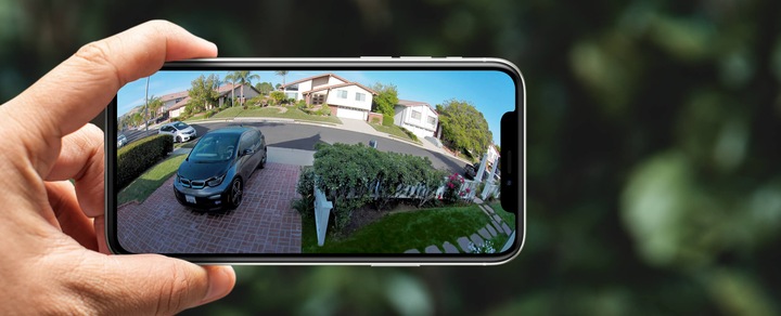 Actual product image Arlo Ultra 2 Spotlight camera, 3 kit white (3840 x 2160 pixels)