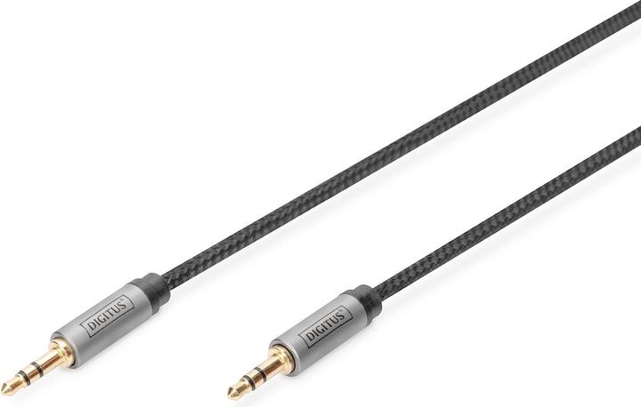 Image du produit Digitus Câble de connexion audio, jack 3,5 mm vers jack 3,5 mm (1.80 m, Jack 3,5 mm (AUX))