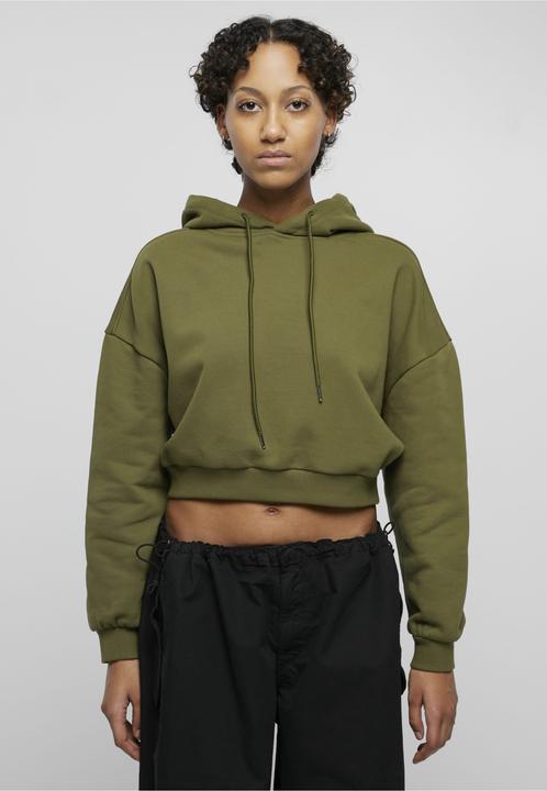 Produktbild Urban Classics Ladies Cropped Heavy Hoody (M)