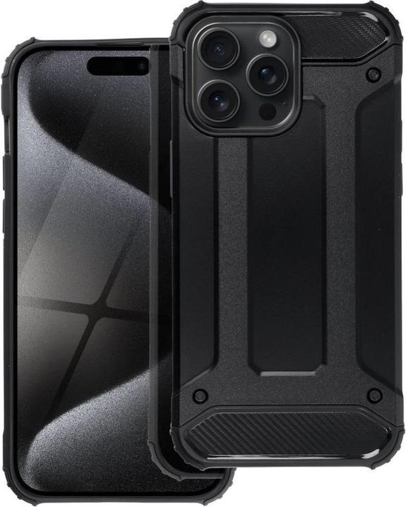Produktbild Riff "Armor Case iPhone 15 Pro Max" Black (Apple iPhone 15 Pro Max)
