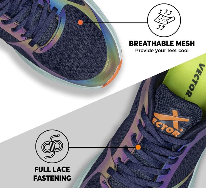 Actual product image Vector X Reflector Running Jogging Shoe (40)
