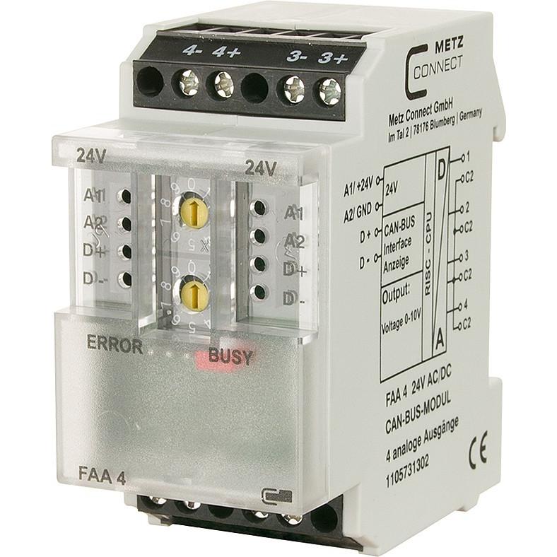 Metz Connect, Attuatore, FAA 4 24 V AC/DC CAN (Attuatore analogico)