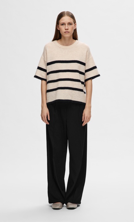 Produktbild Selected Femme Kurzärmeliges Strickoberteil (XXL)
