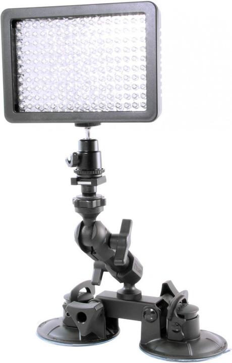 Actual product image Delkin Fat Gecko Triple Suction Cup Mount (Mounting bracket)