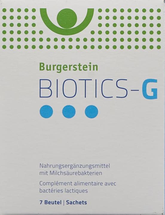 Actual product image Burgerstein Biotics G (7 Piece, Powder, 40 g)