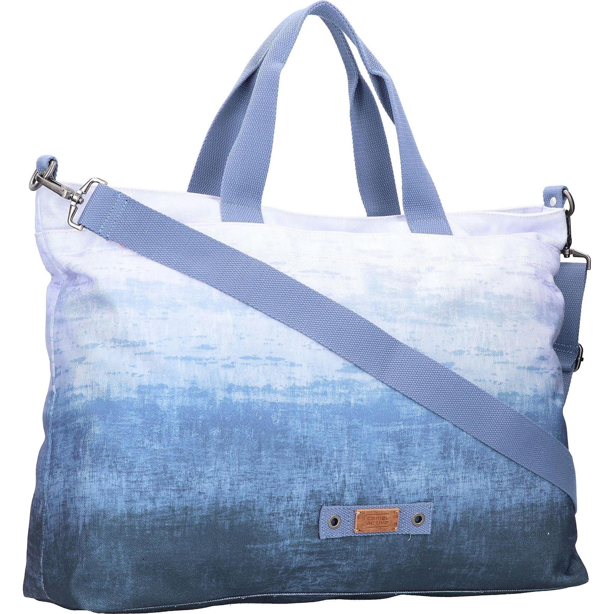 Thumbnail - Camel Active, Tasche, Handtasche aus Canvas und Polyester, Blau, (20 l)