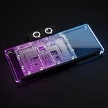 Actual product image Alphacool WAK Core RX 9070 XT Mercury mit Backplate