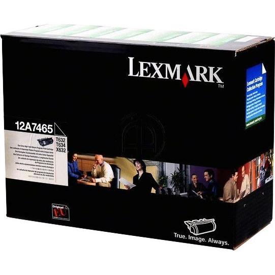 Thumbnail - Lexmark, Toner, 12a7465 (BK)