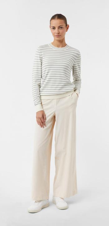 Produktbild Comma Strickpullover Gestreifter Feinstrickpullover aus Viskosemix (40)