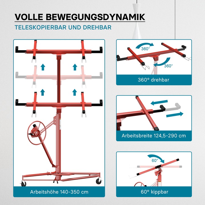 Produktbild Wiltec Plattenheber