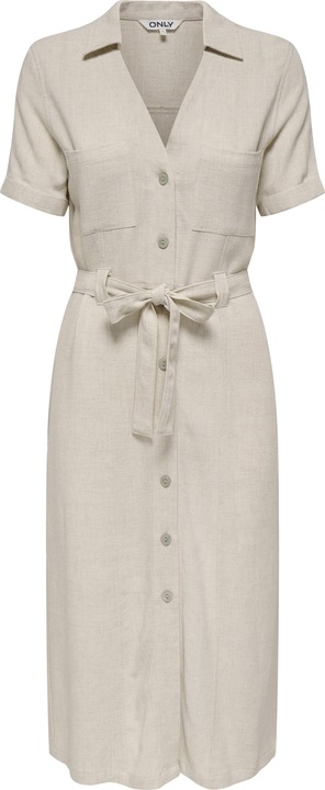 Only Onlsiesta Ss Lin Bl Shirt Dress Pnt Noos