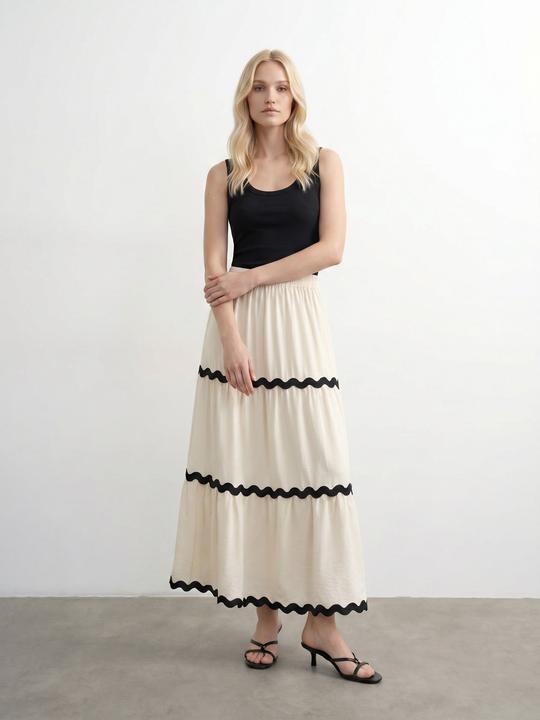 Produktbild Vero Moda VMJENNA Langer Rock Rock (S)