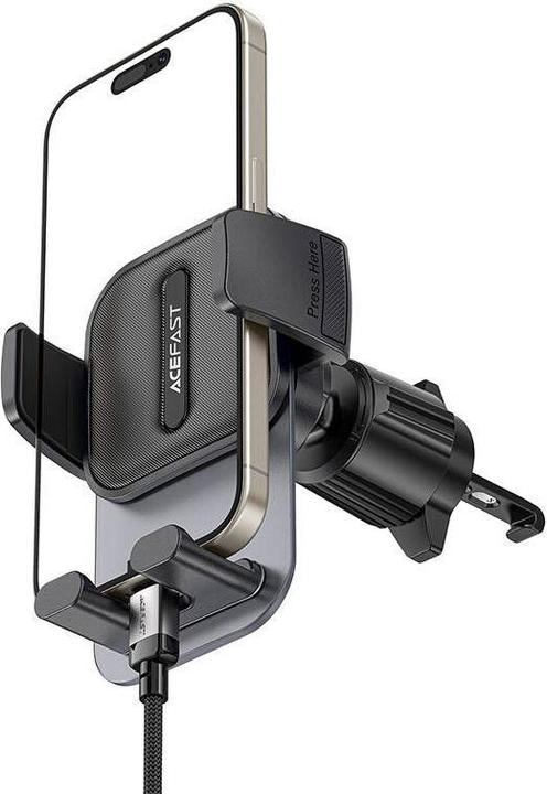 Produktbild Acefast Car holder for air vent,, D25, (black)