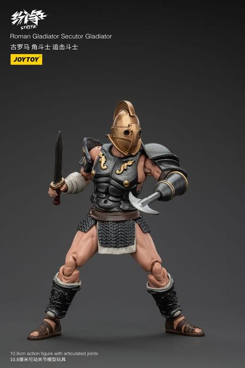 Produktbild Joy Toy Strife Actionfigur 1/18 Roman Gladiator Secutor Gladiator 11 cm