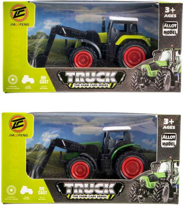 Jono Toys Metalltraktor mit Frontlader